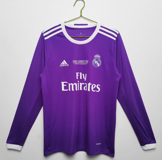 Real Madrid 16/17 Away Long sleeve jersey